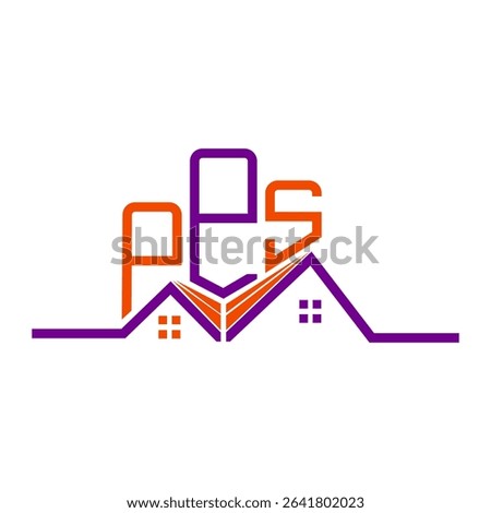 PPS Real State logo design, PPS simple and modern logo. PPS luxurious alphabet design  