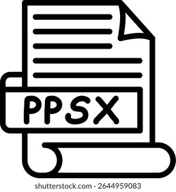PPSX PowerPoint slideshow file format