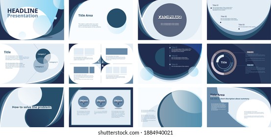 PPT Document Template for a chic and modern style