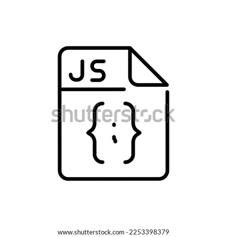 PPT file color line icon. Format and extension of documents.