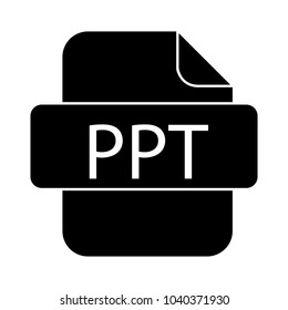 ppt file vector symbol