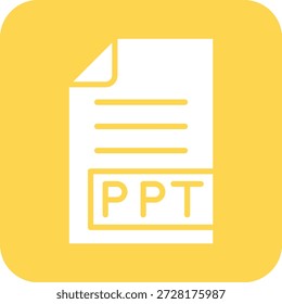 PPT Vector Icon Design Illustration