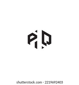 PQ abstract concept in high quality professional design that will print well across any print media