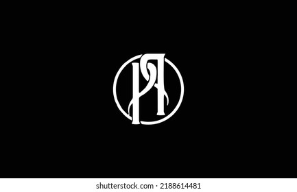 PQ letter logo design vector template