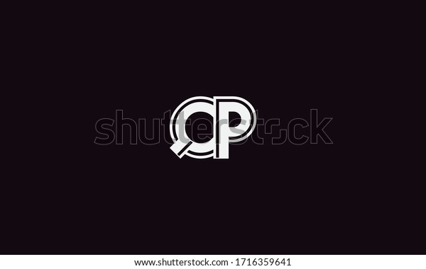 Pq Qp Letter Logo Unique Attractive Stock Vector Royalty Free