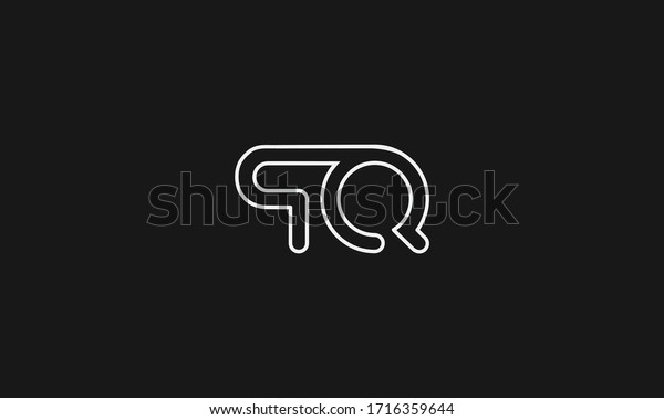 Pq Qp Letter Logo Unique Attractive Stock Vector Royalty Free