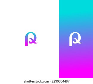 PQ, QP Letter Logo Vector Template Abstract Monogram Symbol . Usable for Business sport, technology, fashion, digital And future creative logo