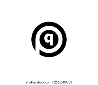 Pq Qp Logo Design Vector Template Stock Vector (Royalty Free ...