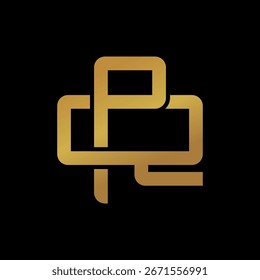 PQ or QP monogram logos overlapping.