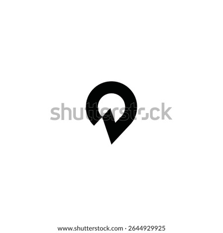 PQ technology vector logo design