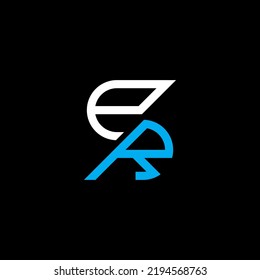 PR letter logo creative design with vector graphic, PR simple and modern logo.