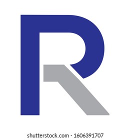 PR LETTER LOGO DESING VECTOR