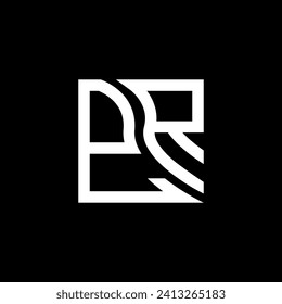 PR letter logo vector design, PR simple and modern logo. PR luxurious alphabet design  