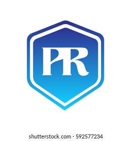 Pr Logo Stock Vector (Royalty Free) 592577234 | Shutterstock