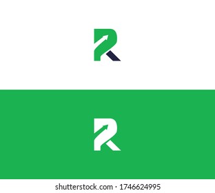 pr logo design vector format
