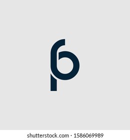 PR or RP font designs for logo and icons