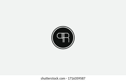 PR or RP letter logo. Unique attractive creative modern initial PR RP P R initial based letter icon logo