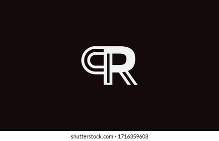 PR or RP letter logo. Unique attractive creative modern initial PR RP P R initial based letter icon logo