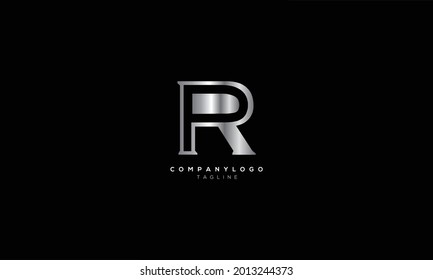 PR RP P AND R Abstract initial monogram letter alphabet logo design