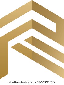 PR Text Building Gold Logo
