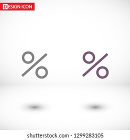 pracent vector icon