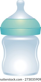 Um frasco de alimentação para bebês projetado para bebês, adequado para leite ou fórmula. Feitos de materiais duráveis e livres de BPA, como silicone, vidro ou plástico, muitos frascos apresentam projetos anticólicos para garantir uma alimentação confortável. Ideal para uso diário ou como um presente de bebê.