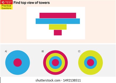 Practical visual intelligence questions. Find the view from above