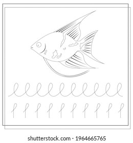 魚 手書き のイラスト素材 画像 ベクター画像 Shutterstock