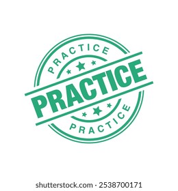 Practice Letter Rubber Stamp Template