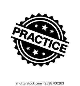 Practice Letter Rubber Stamp Template