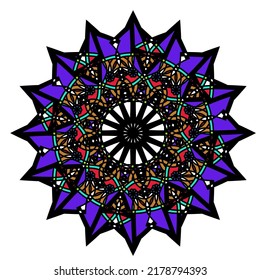 In practice, the mandala has become the general name for any plan, graphic, or geometric pattern that represents the cosmos metaphysically or symbolically, the microcosm of the universe from a human 