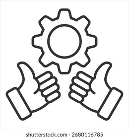 Ilustración vectorial de iconos de esquema de práctica