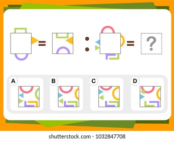 Praktische Fragen Arbeitsblatt für Bildung und IQ-Test [Antwort ist B]