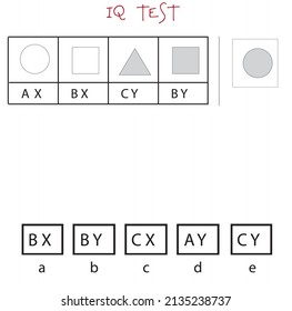 Praktische Fragen Arbeitsblatt für Bildung und IQ Test. Aufgabe für die Entwicklung des logischen Denkens, Vektorgrafik. IQ-TEST