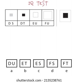 Practice Questions Worksheet for Education and IQ Test. task for the development of logical thinking, vector illustration. IQ TEST