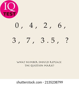 Practice Questions Worksheet for Education and IQ Test. task for the development of logical thinking, vector illustration. IQ TEST