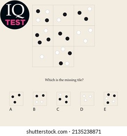 Practice Questions Worksheet for Education and IQ Test. task for the development of logical thinking, vector illustration. IQ TEST