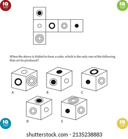 Practice Questions Worksheet for Education and IQ Test. task for the development of logical thinking, vector illustration. IQ TEST