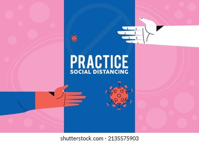 practice social distancing covid19 new normal