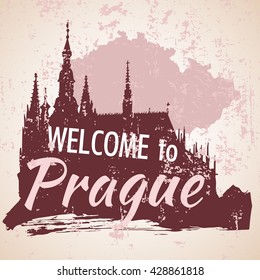 Prague castle St.Vitus cathedral - Prague, Czech Republic