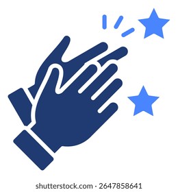 Elemento de ícone de elogio para design