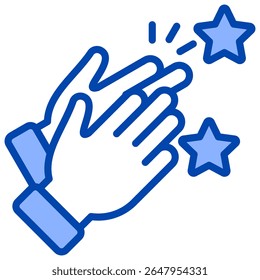 Elemento de ícone de elogio para design