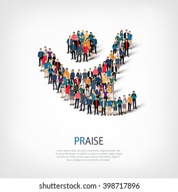 praise people  symbol