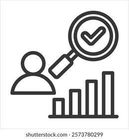 Prakticular Work Outline Icon Vector Illustration