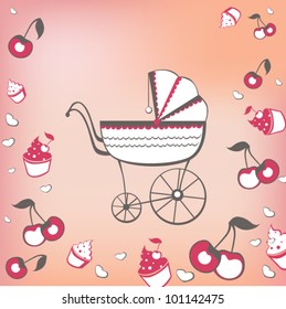 pram and cherry