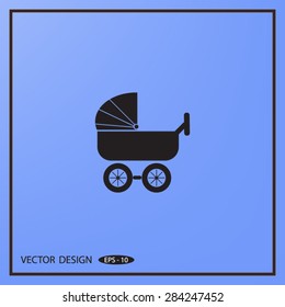 pram vector icon
