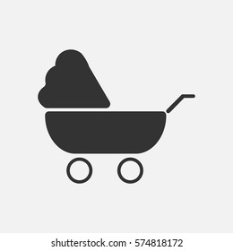 Pram vector icon