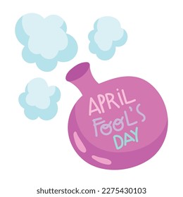 prank fools day icon isolated