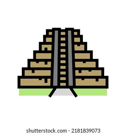 prasat thom color icon vector. prasat thom sign. isolated symbol illustration