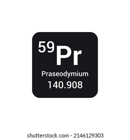 Praseodymium chemical element periodic table